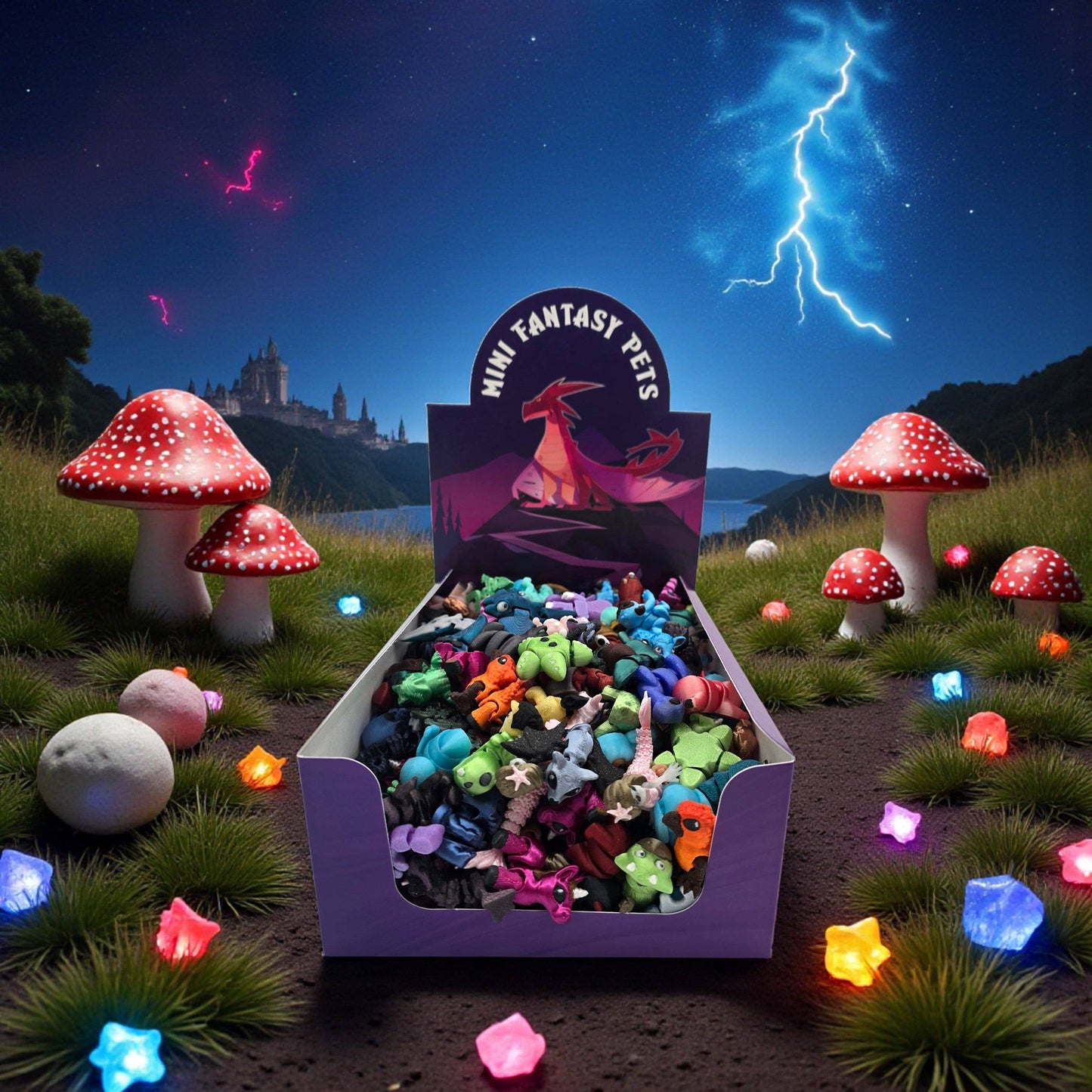 Fantasy Pets - Zoo & Safari Treasure Minis