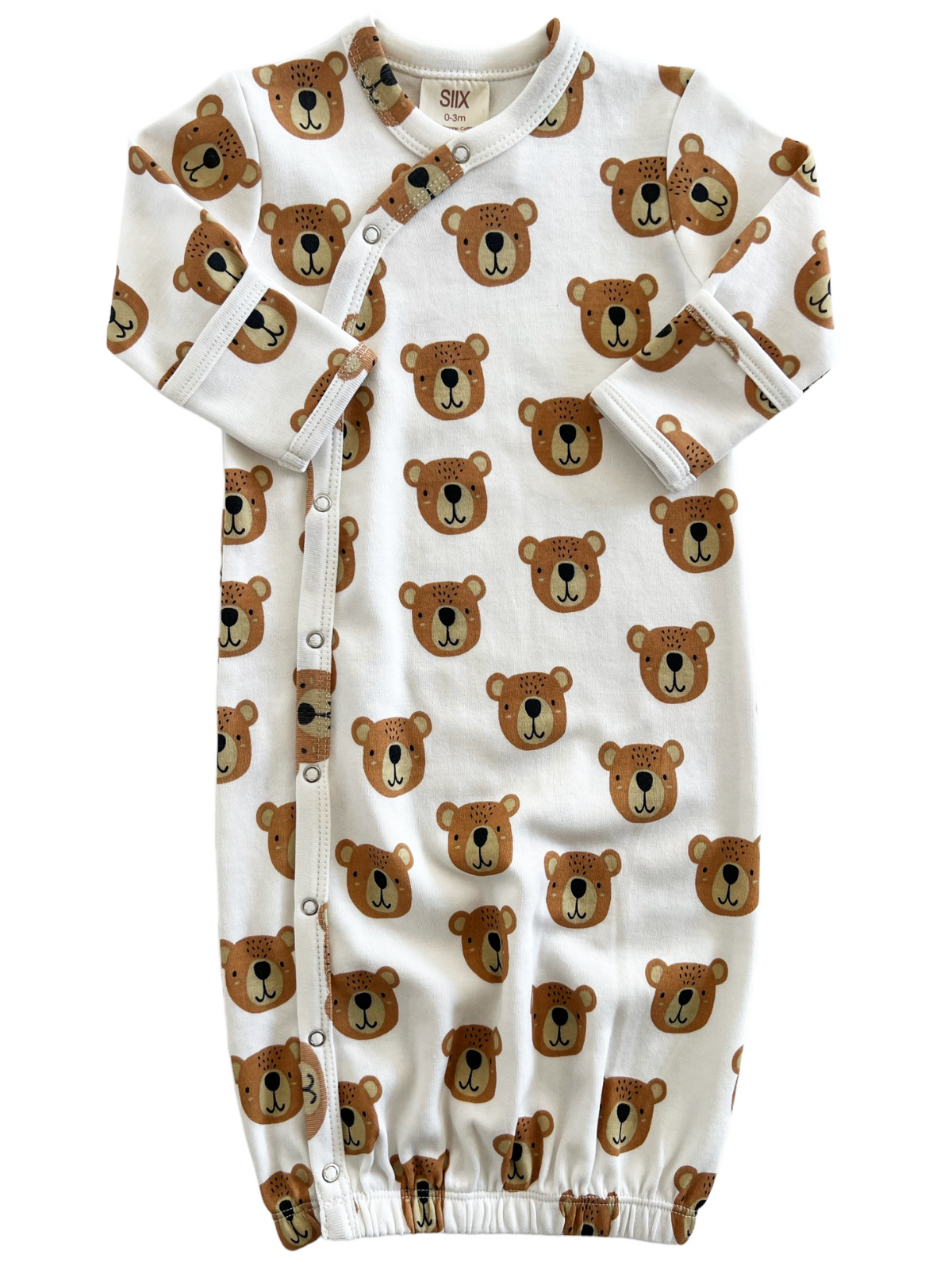 SIIX Collection - Baby Bear / Organic Gown (Baby - Kids)