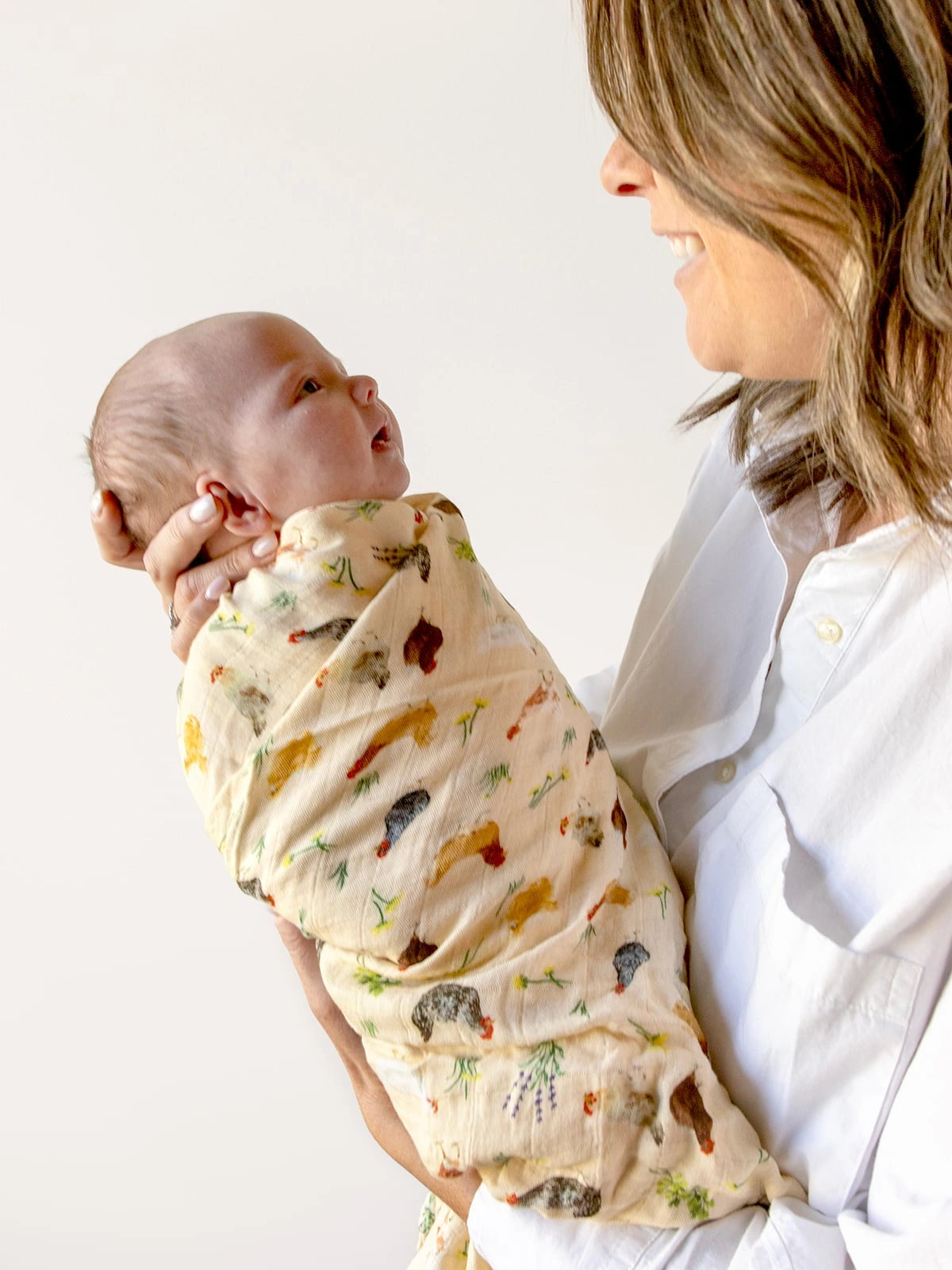 Chicken Meadows Swaddle