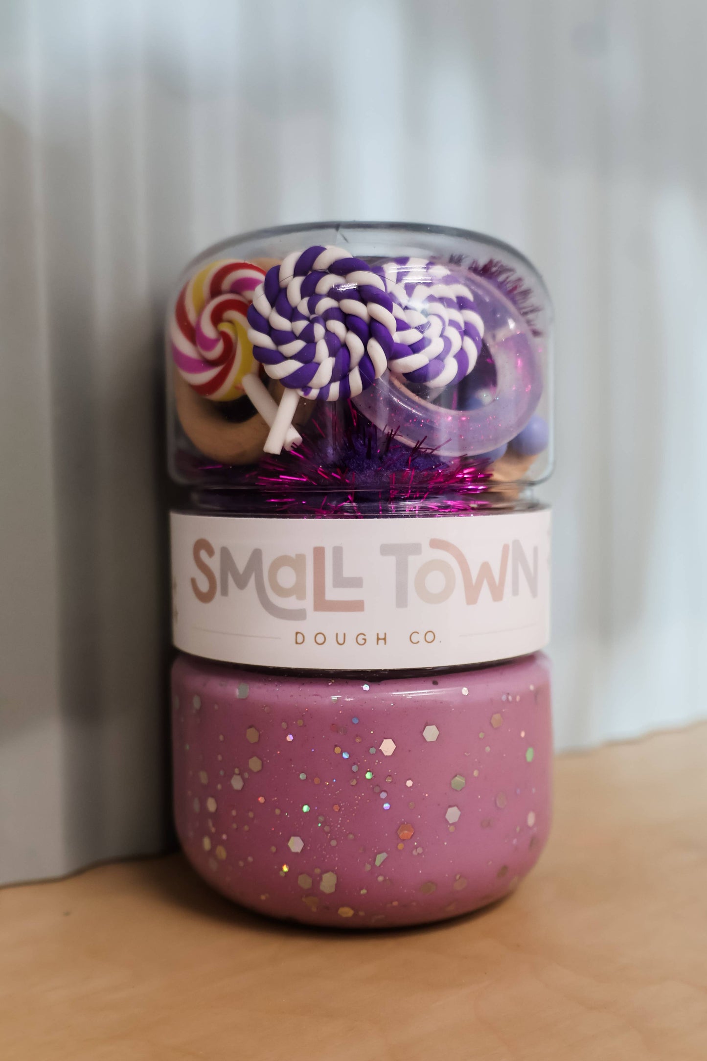 Small Town Dough Co.  Sensory Play Dough Jar