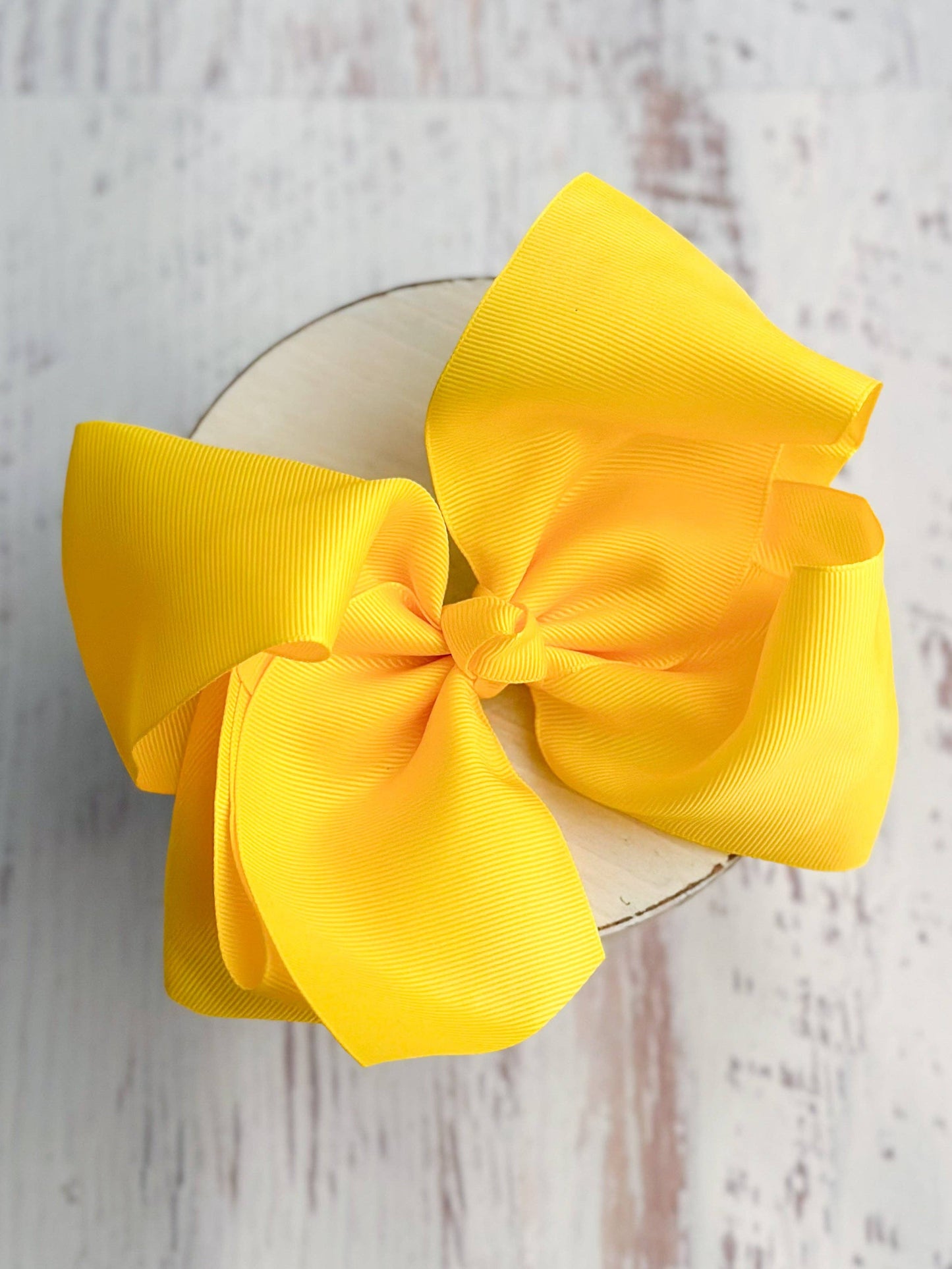 The Hair Bow Company - Texas Size Grosgrain Hair Bow - Alligator Clip - 6.5"