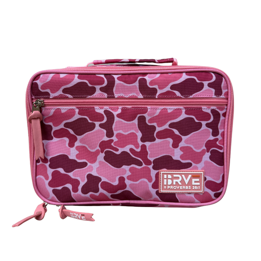 BRVE by Fletch - Pink Lord's Army Camo Lunchbox