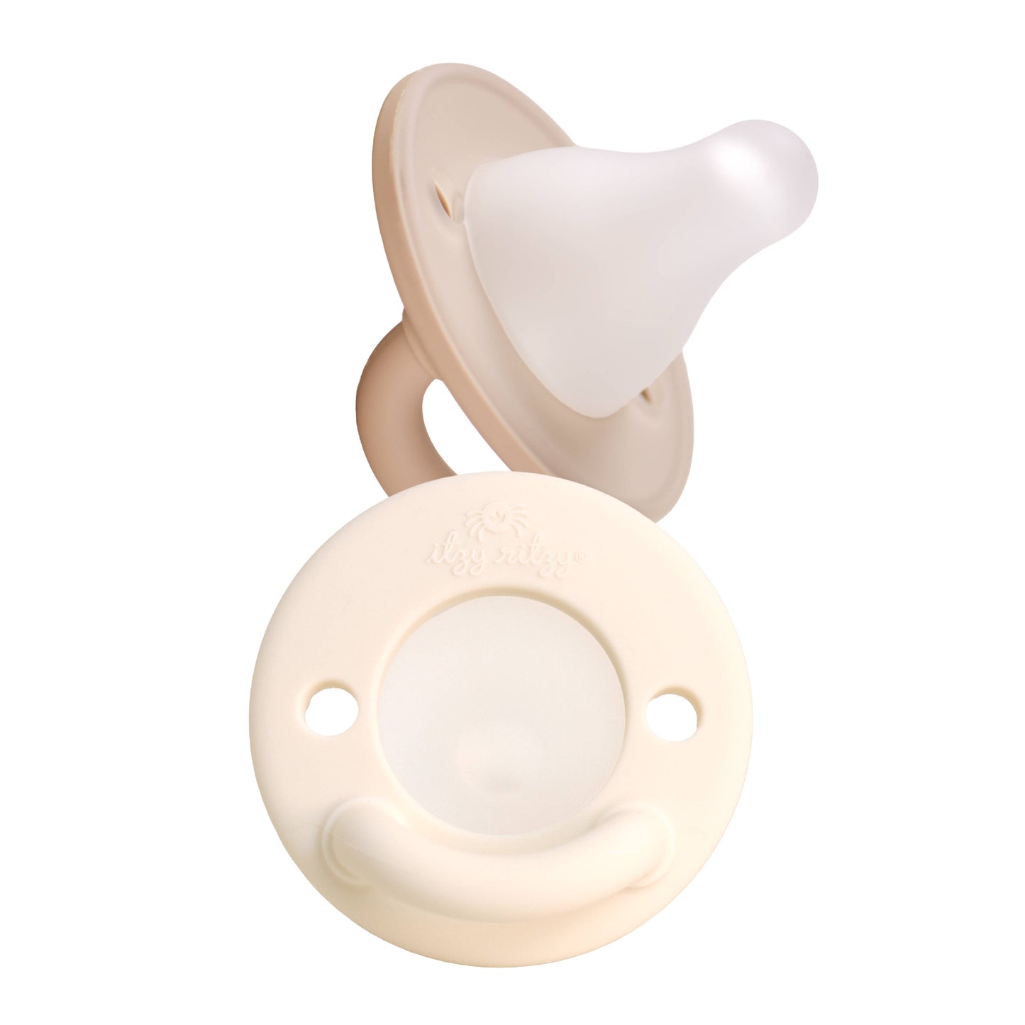Itzy Ritzy - *NEW* Latch & Soothe™ Breastlike Pacifier - Taupe