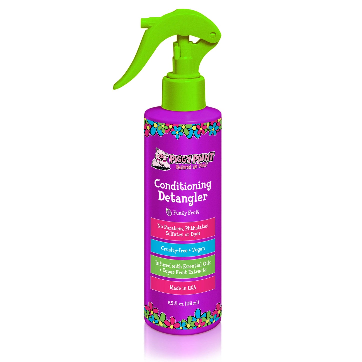 Piggy Paint - Funky Fruit Conditioning Detangler Non-toxic Hair Care