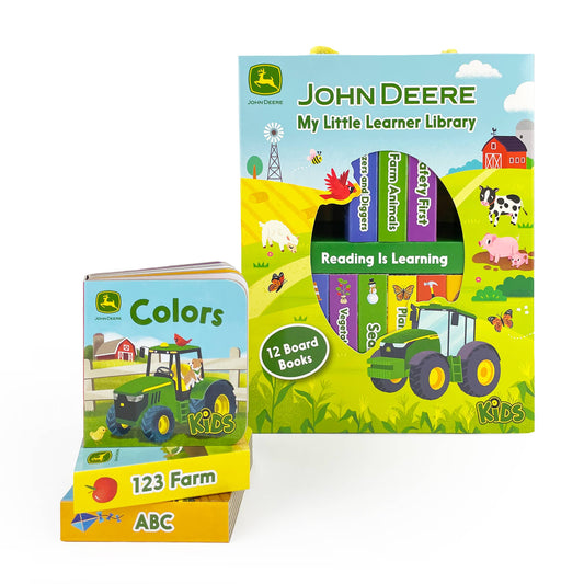 Cottage Door Press - John Deere Kids My Little Learner Library Board Book Set