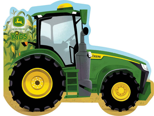 Cottage Door Press - John Deere Kids: How Tractors Work Shaped Board Book