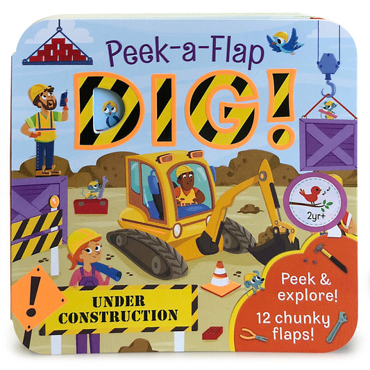 Cottage Door Press - Dig! Construction Lift-a-Flap Board Book