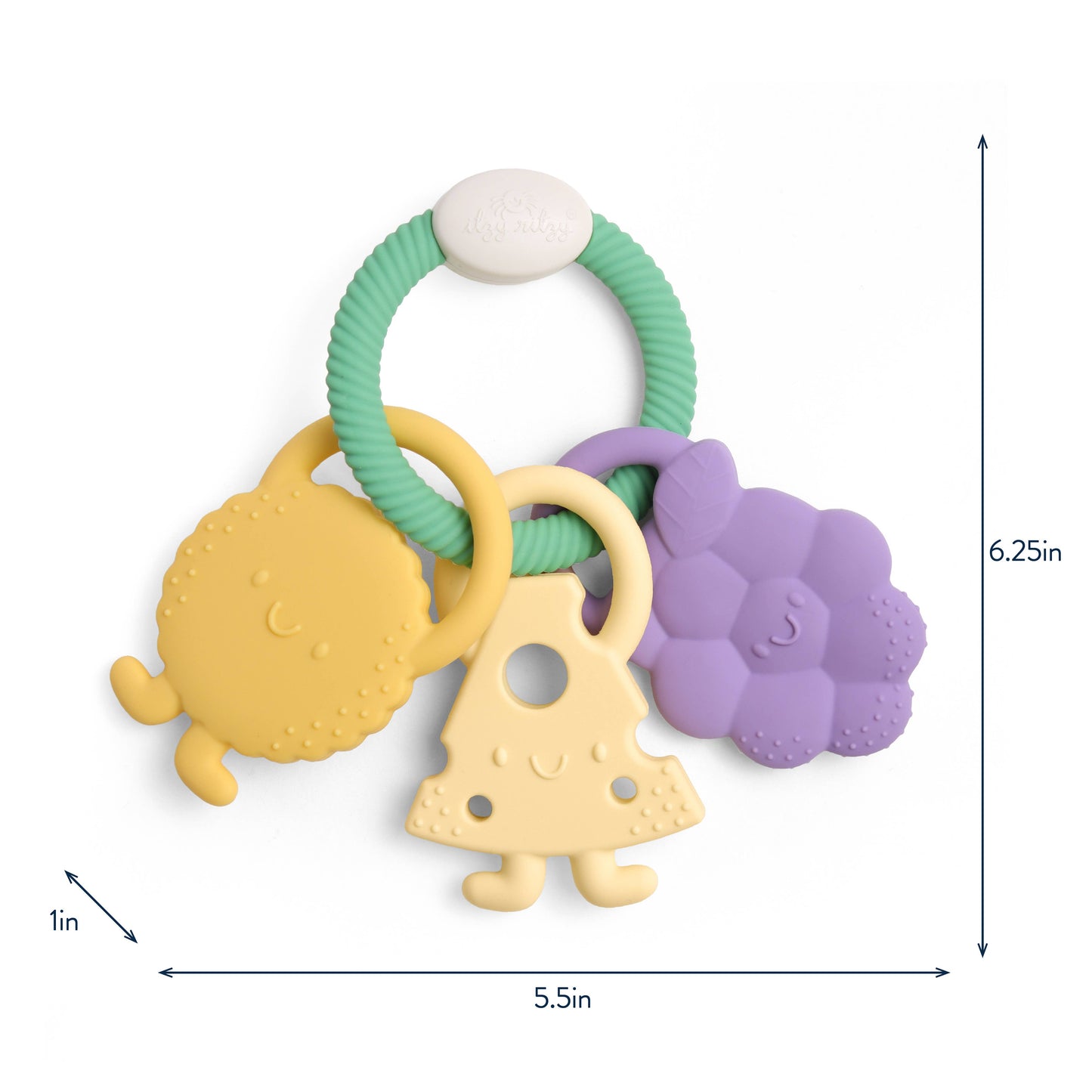 Itzy Ritzy - *NEW* Itzy Trio™ Multi-textured Silicone Teether Charcuterie