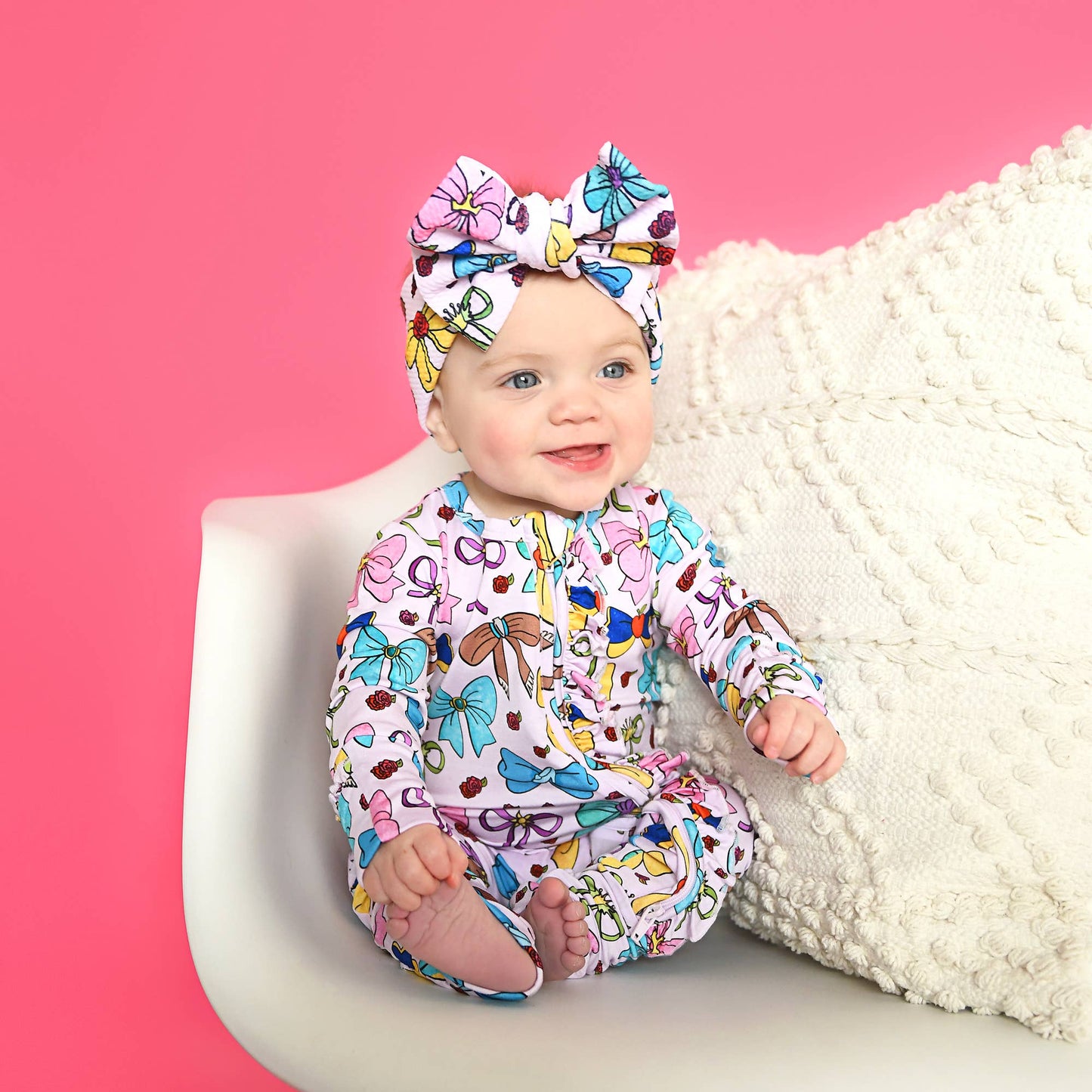 Princess HEADWRAP Baby Toddler Floral Hair Accessories