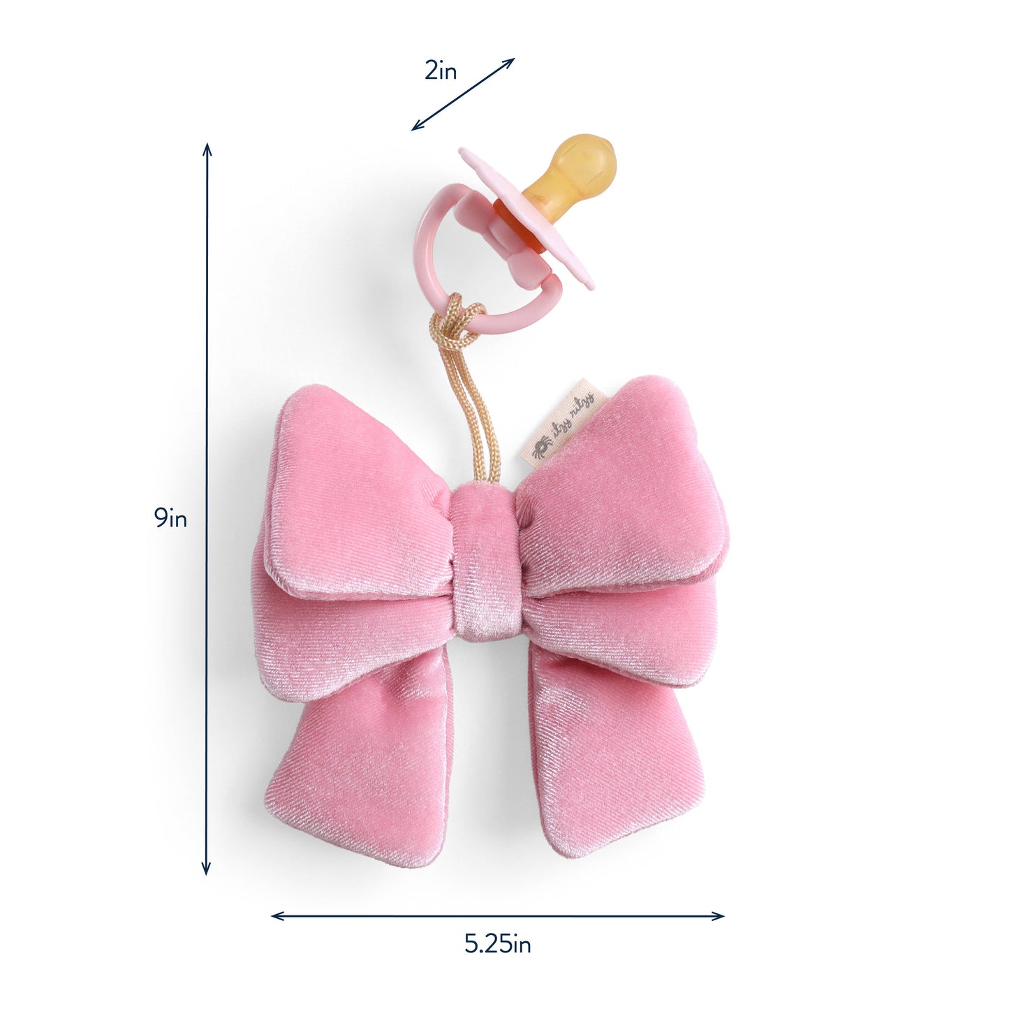 Itzy Ritzy - *NEW OPTIONS* Bitzy Pal Natural Rubber Pacifier & Plush