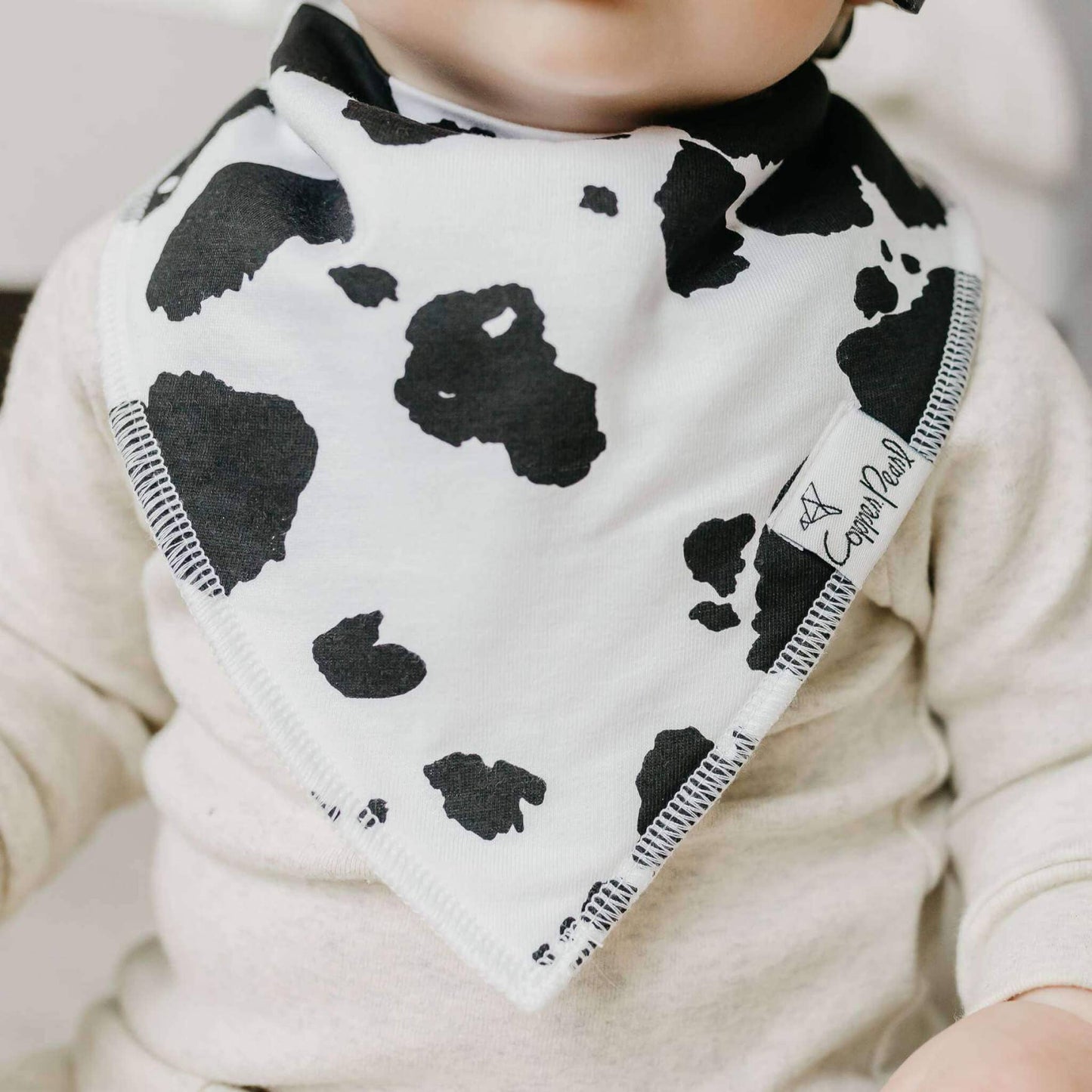 Copper Pearl - 4 Pack Baby Bandana Bibs - Jo