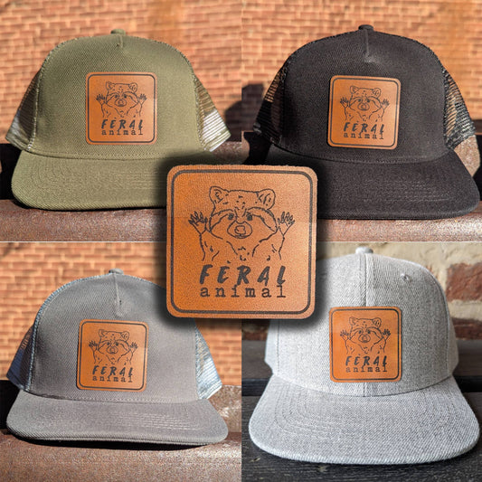 "Feral Animal" Trucker Hat for Outdoor Nature Kids