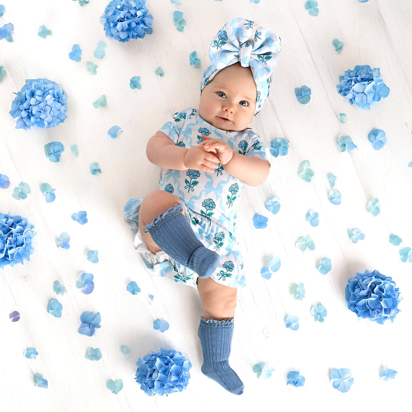 Savannah TUTU Bamboo Floral Baby Clothing Dress Outfit