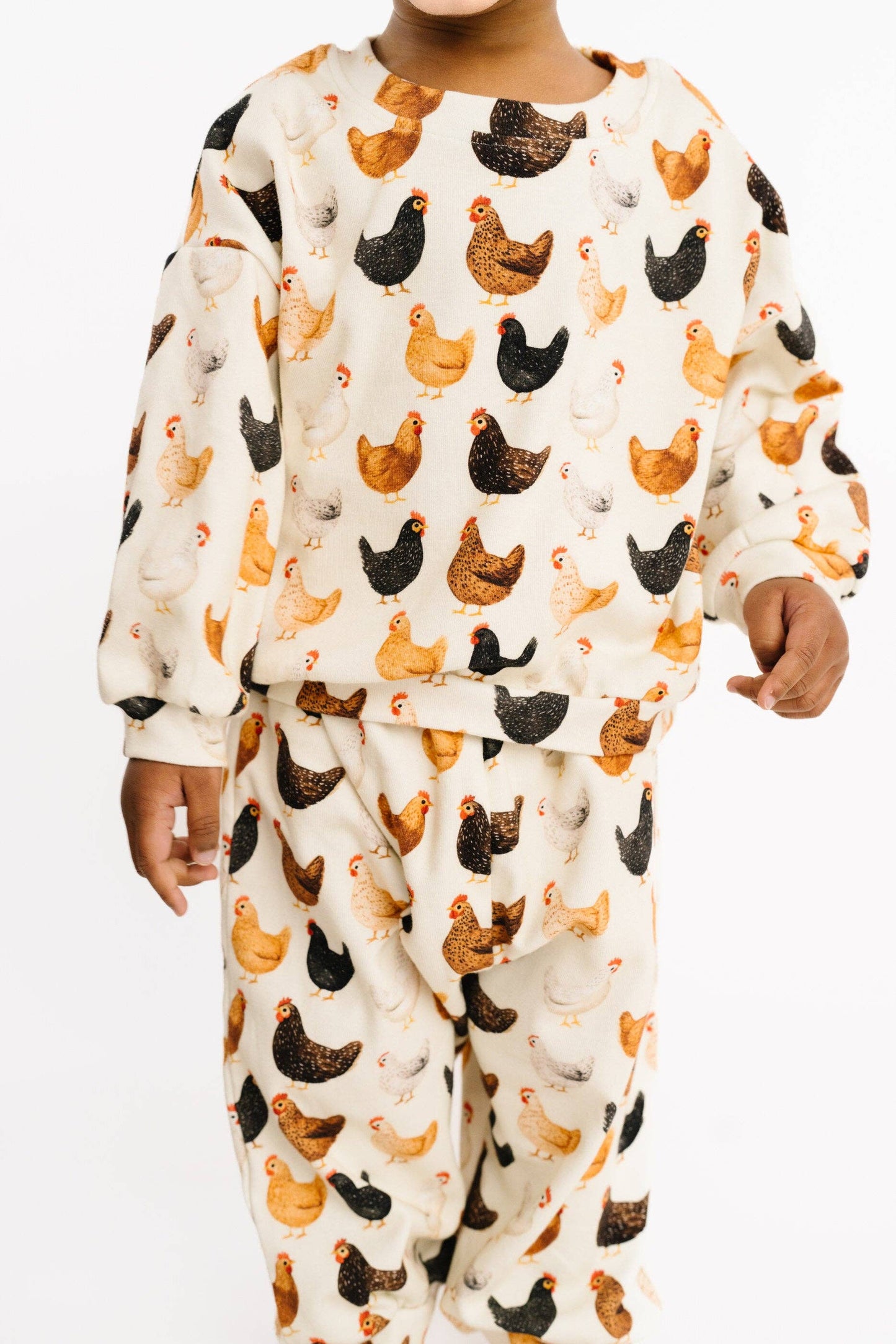 Little One Shop - Backyard Chickens Sweatsuit