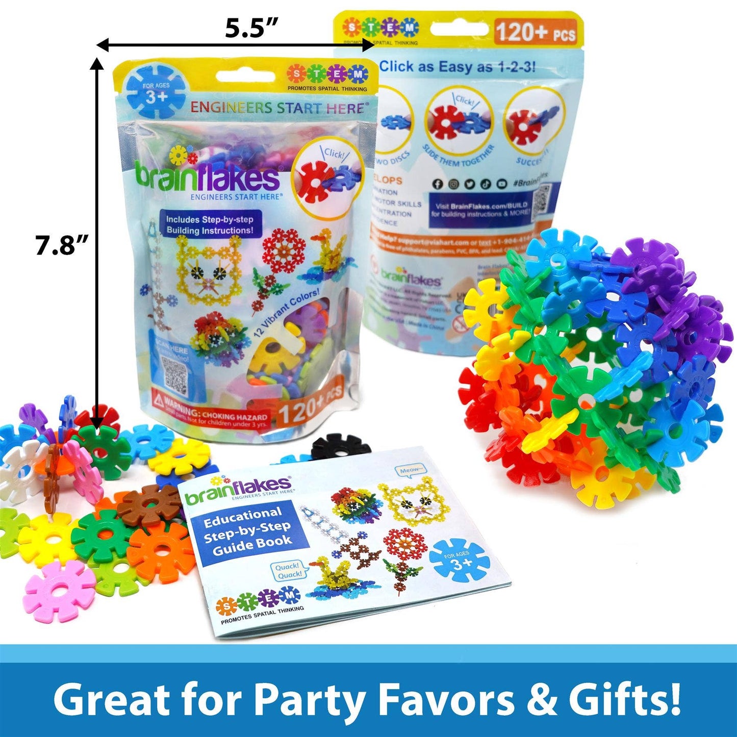 Starter Set Multicolor (12 colors) - 120 Pieces - Resealable