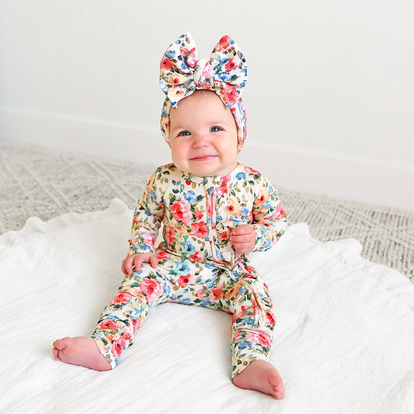 Nayeli HEADWRAP Baby Toddler Floral Hair Accessories