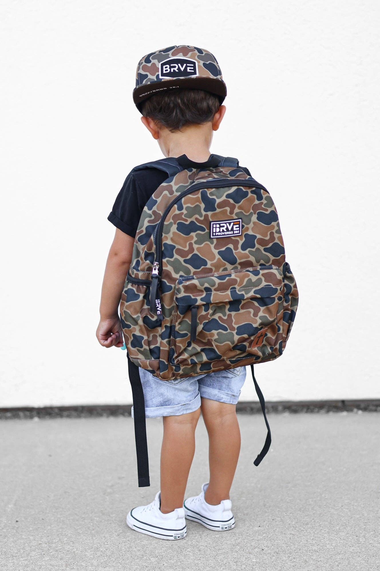 BRVE by Fletch - Brown Lord's Army Camo Backpack