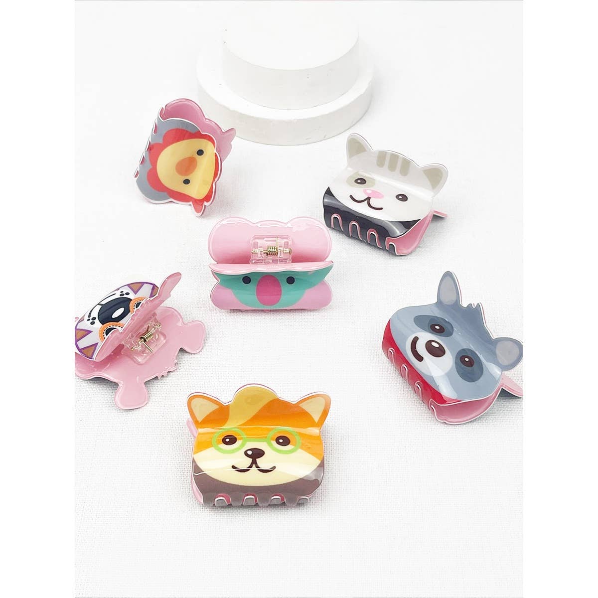 Cute Animal Friends Hair Claw Clip