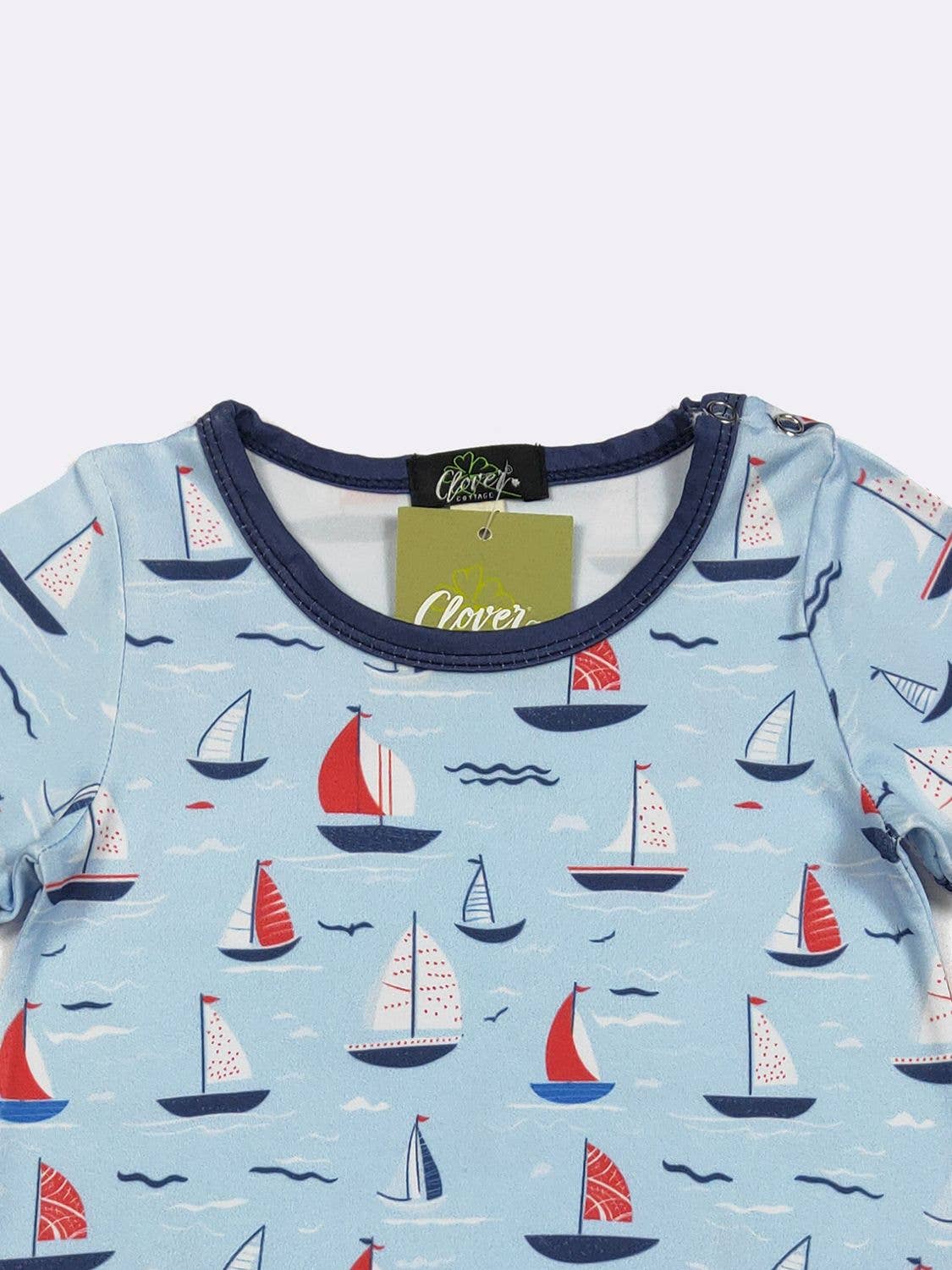 Sail Away Boy Romper