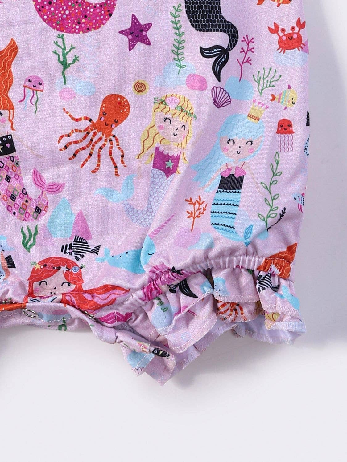 Mermaid Squad Baby Romper