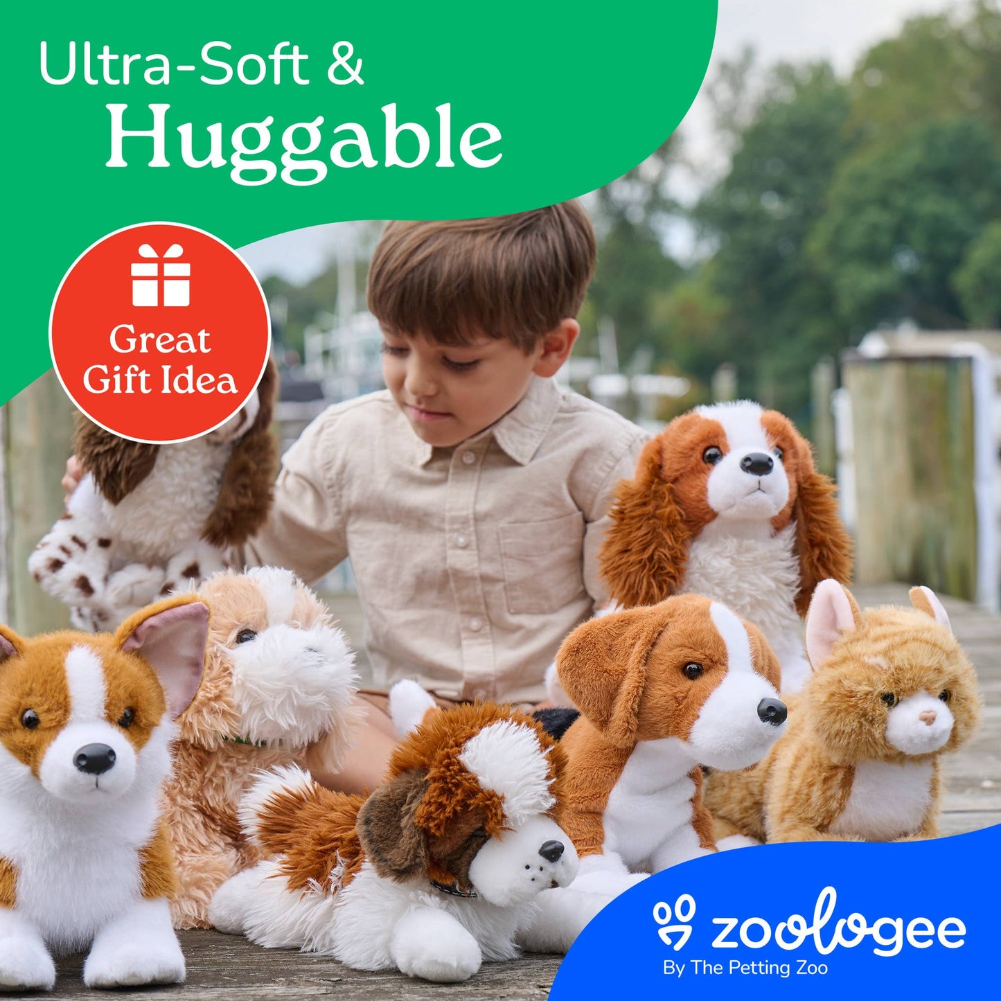 The Petting Zoo - New Corgi Dog Small 8" (20cm)