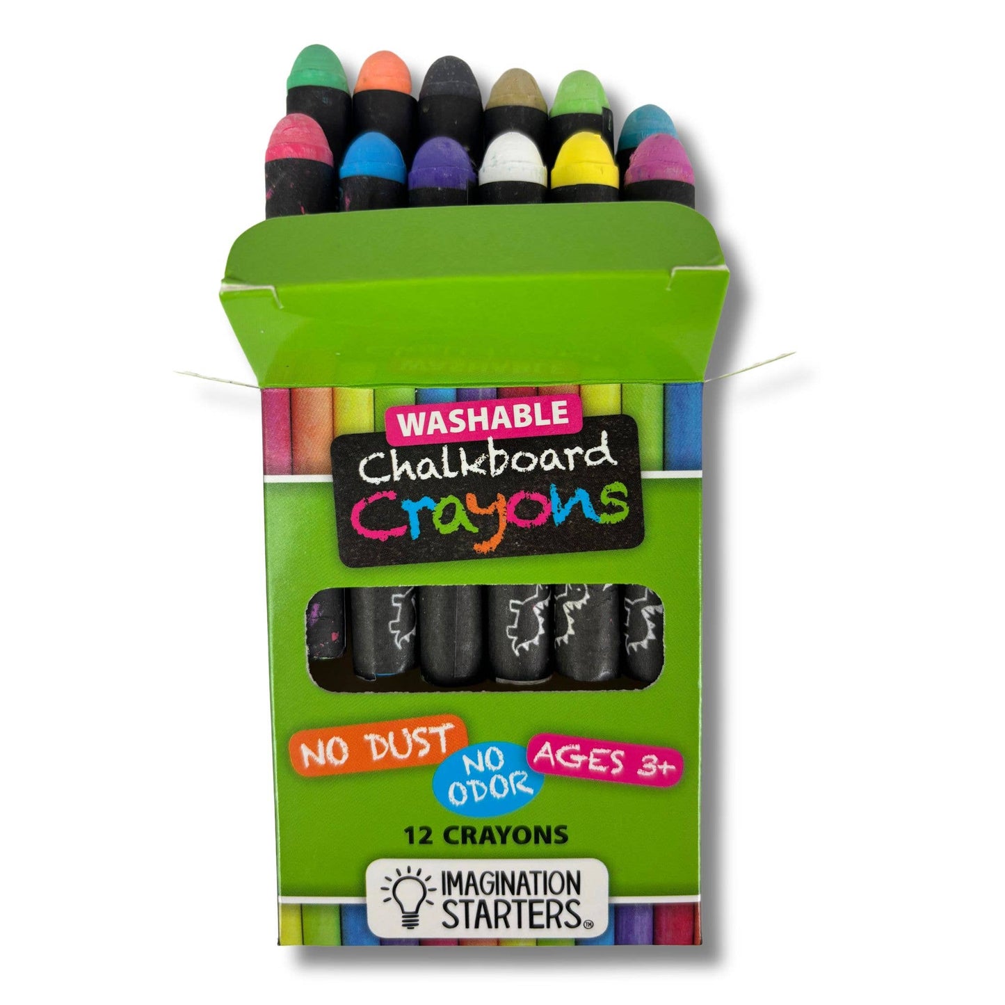 Imagination Starters - Chalk Coloring Crayons - Set of 12