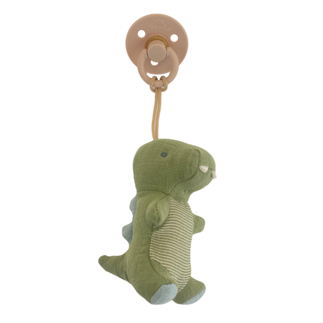 Itzy Ritzy - *NEW* Bitzy Pal Natural Rubber Pacifier & Stuffed Animal