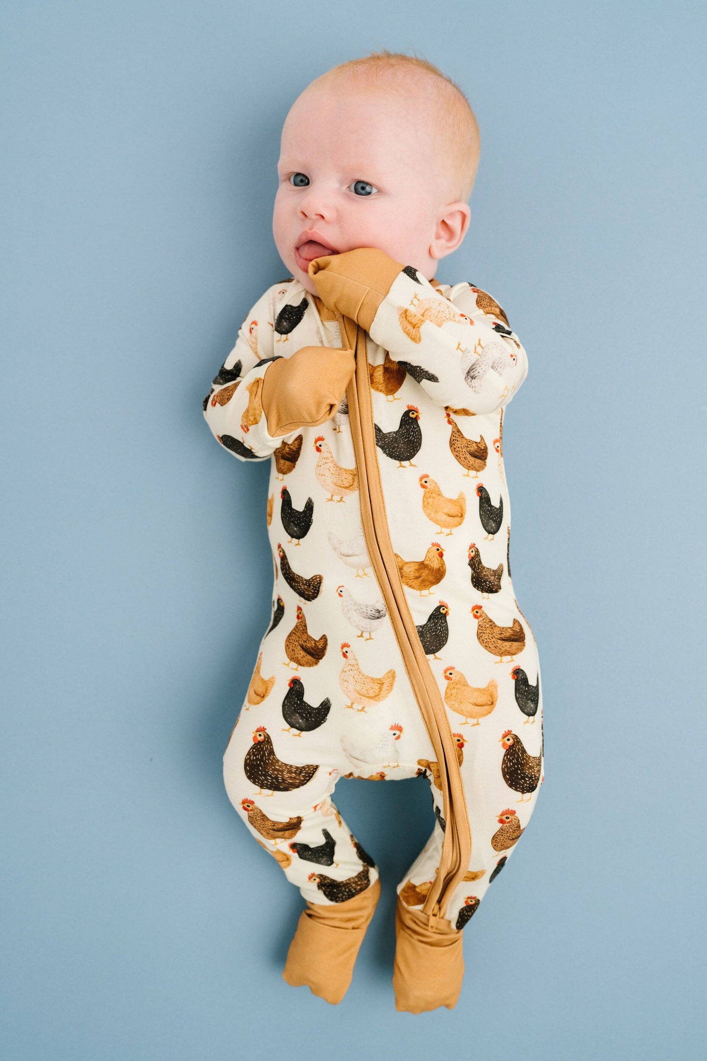 Little One Shop - Backyard Chickens Bamboo Sleeper