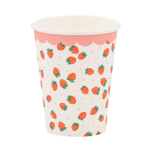 Strawberries Party Cup