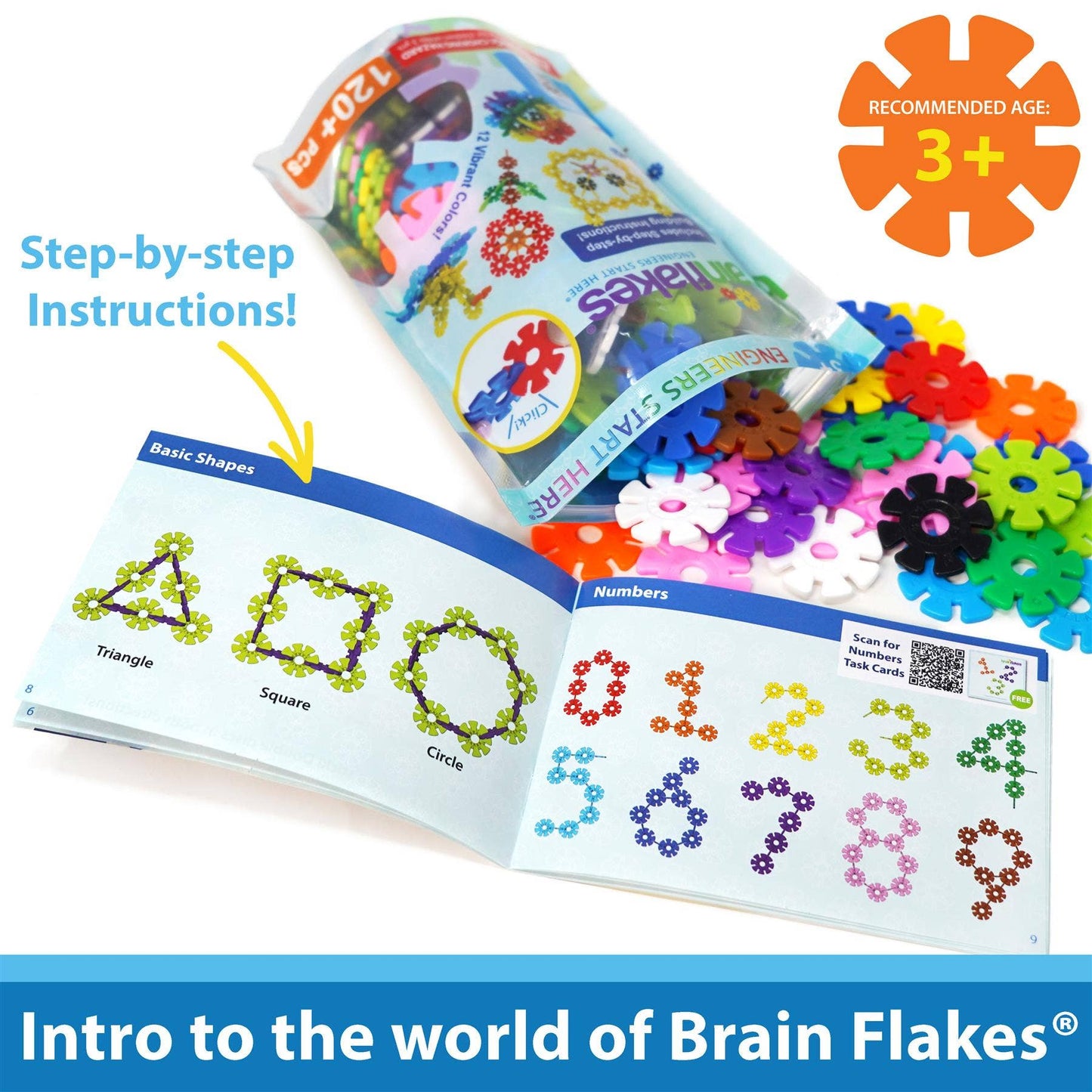 Starter Set Multicolor (12 colors) - 120 Pieces - Resealable