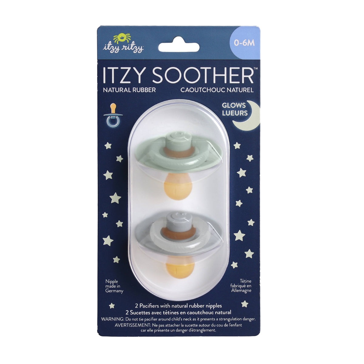 Itzy Ritzy - Itzy Soother™ Natural Rubber Paci Sets
