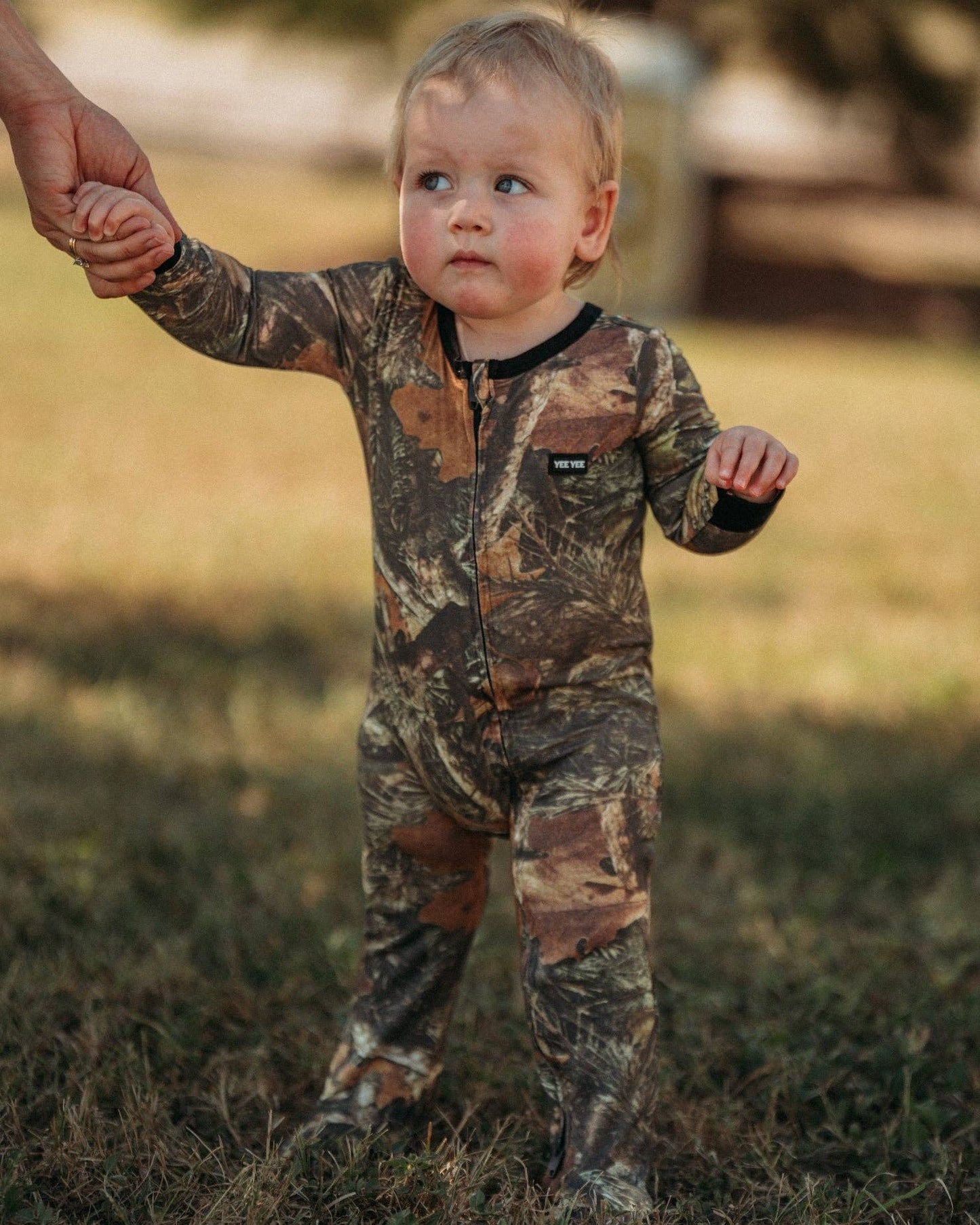 Yee Yee - Camo Bamboo Zip-Up Sleeper