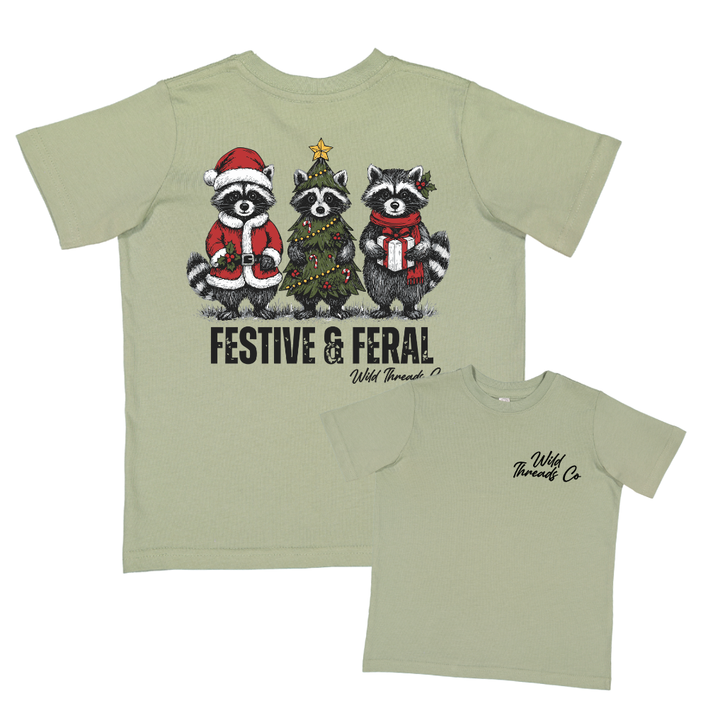 Wild Threads Co - Festive & Feral Tee