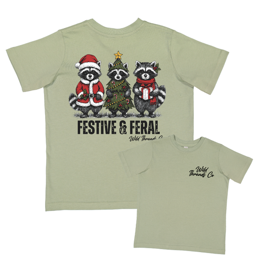 Wild Threads Co - Festive & Feral Tee