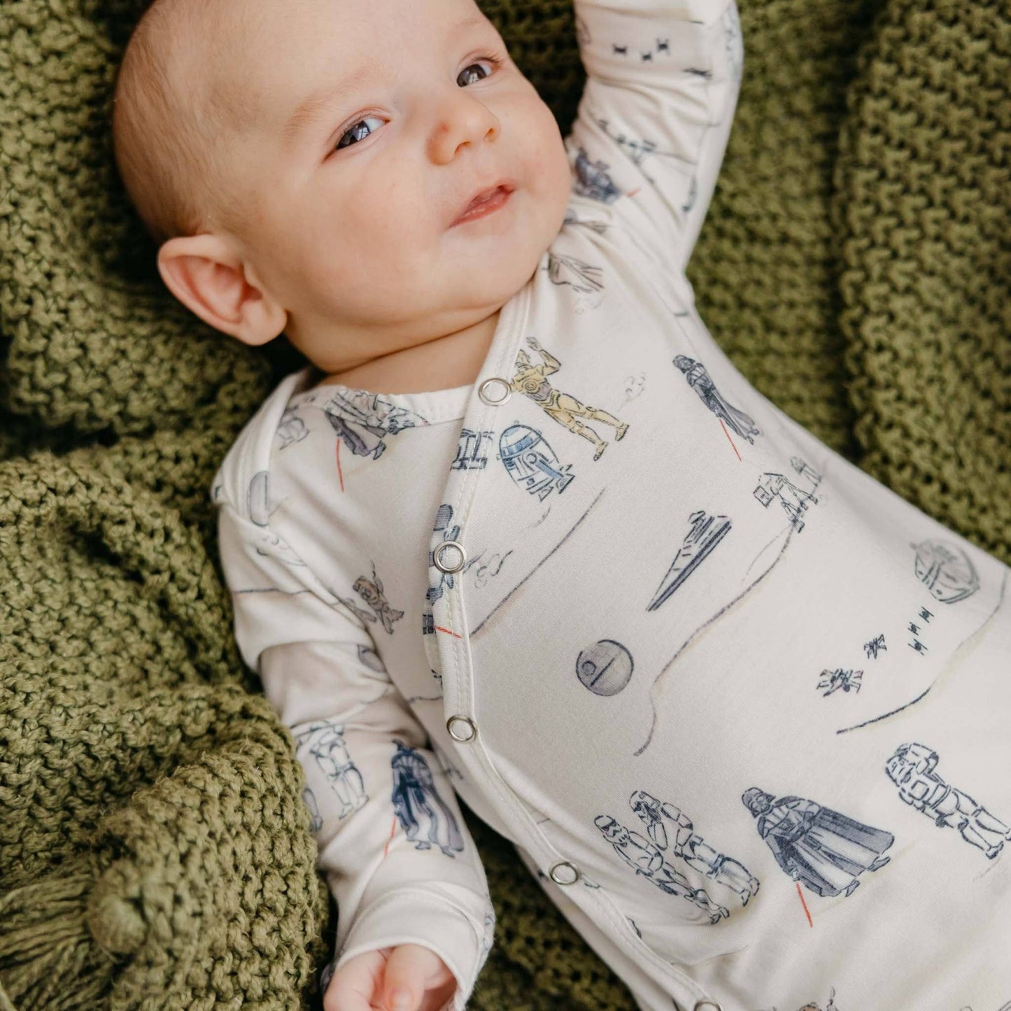 Copper Pearl - Newborn Knotted Gown - Tatooine