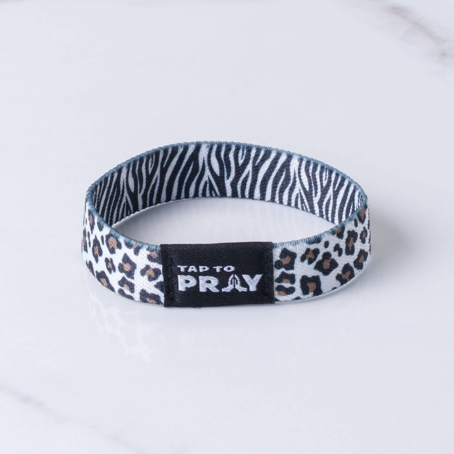 Versible - Tap To Pray™ Wristbands - Safari Zebra