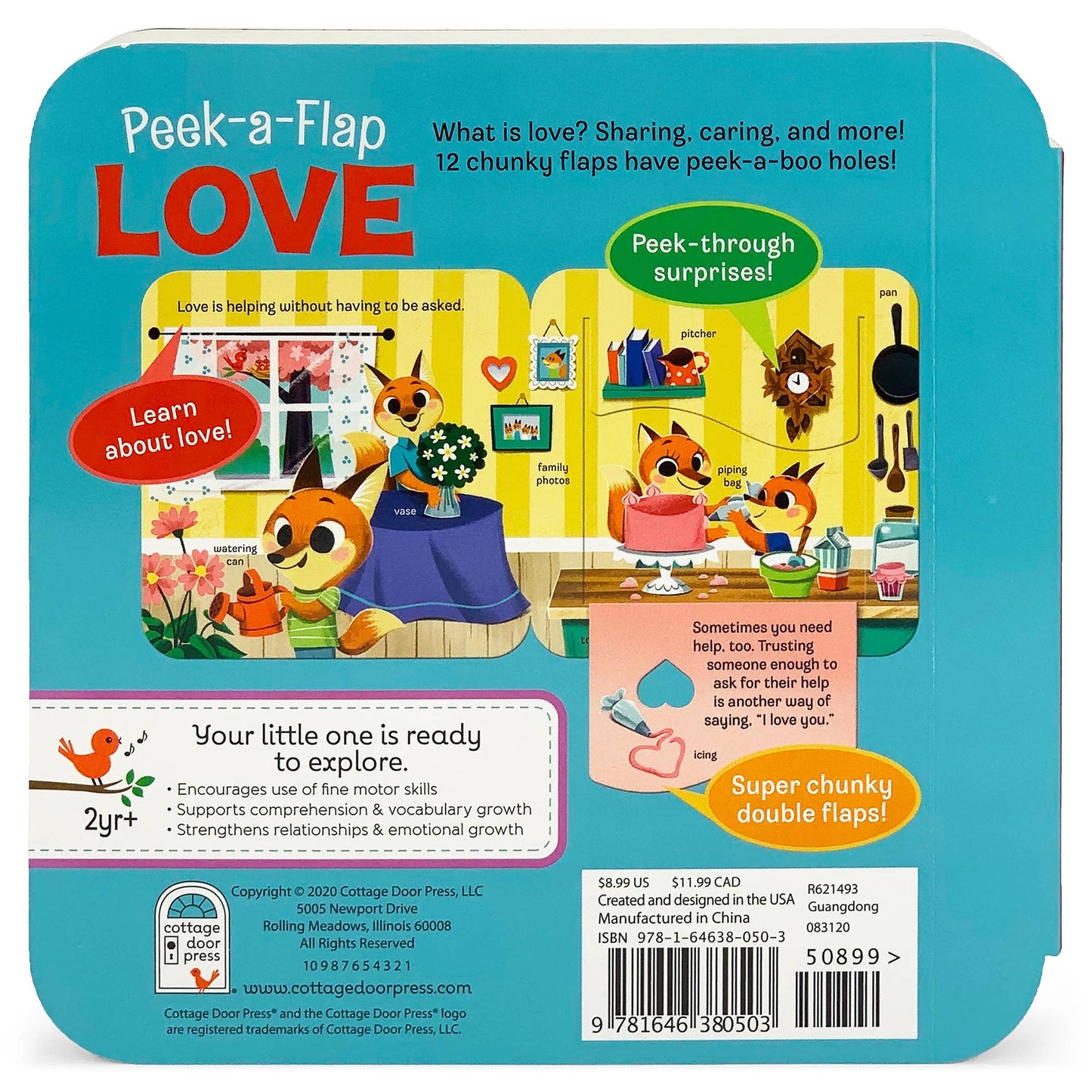 Cottage Door Press - Love Lift-a-Flap Board Book