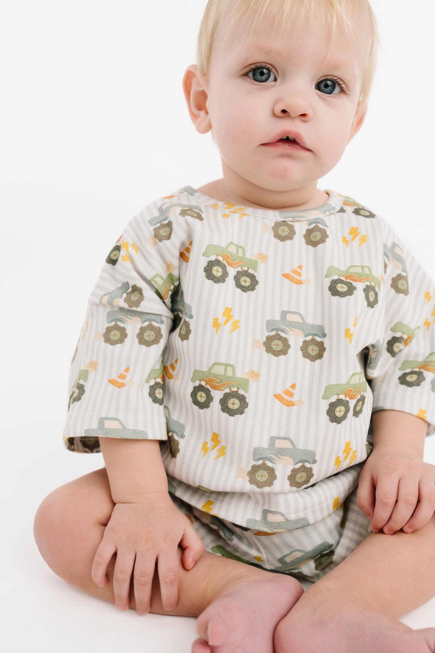Little One Shop - Monster Truck Slouchy Set