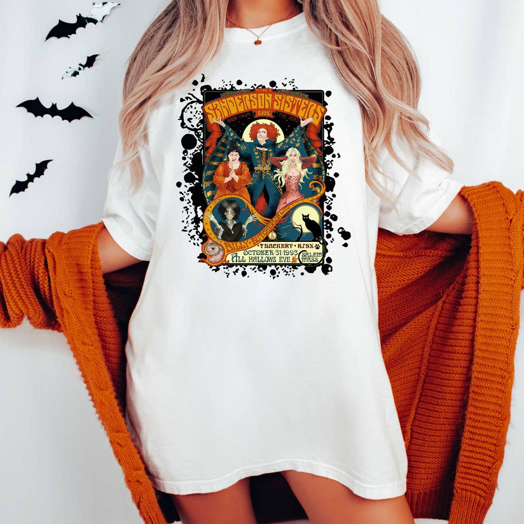 Glittering South - Sanderson Sisters Colorful Women's Graphic T-Shirt