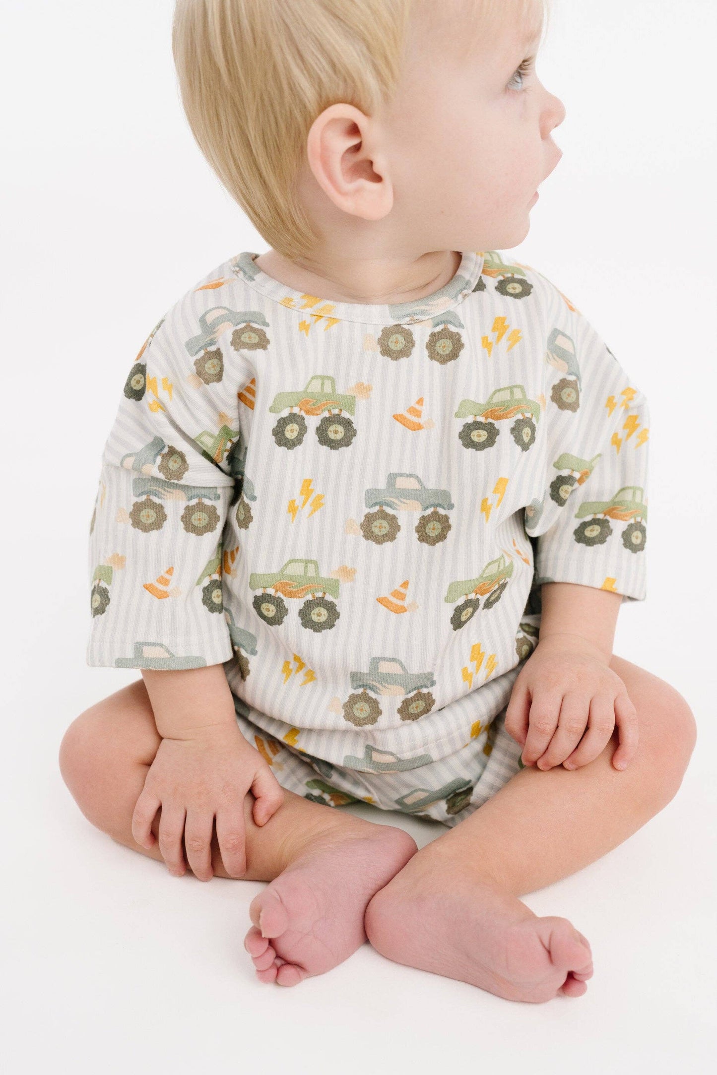 Little One Shop - Monster Truck Slouchy Set
