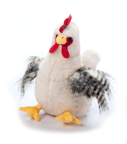 The Petting Zoo - 9" (19cm) Wild Onez Chicken White