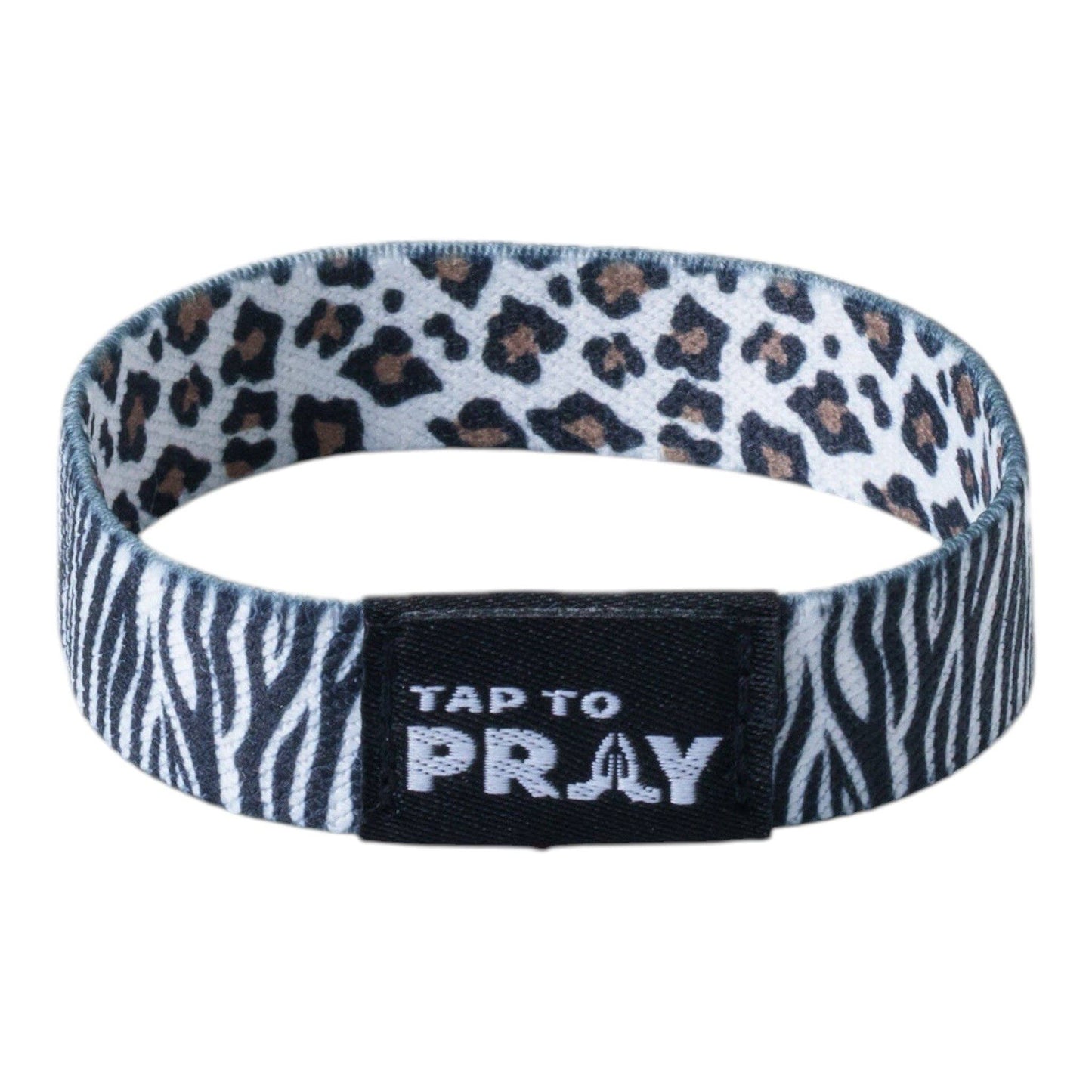 Versible - Tap To Pray™ Wristbands - Safari Zebra