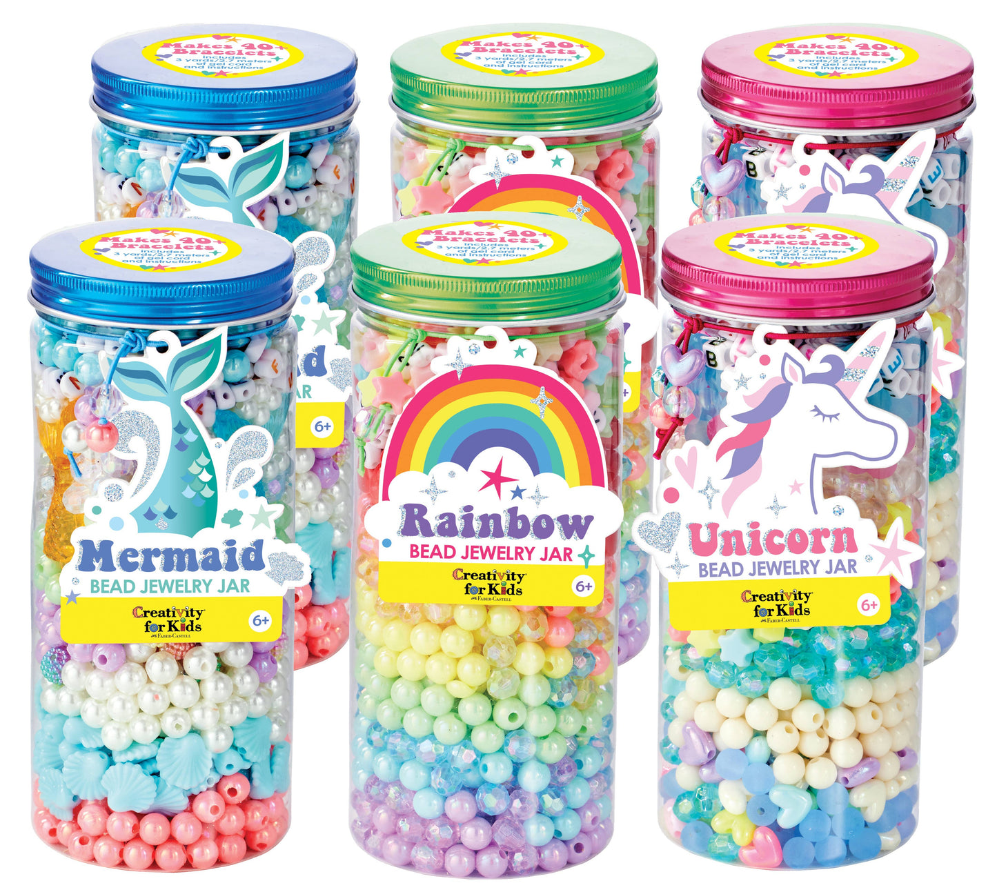 Bead Jewelry Jars