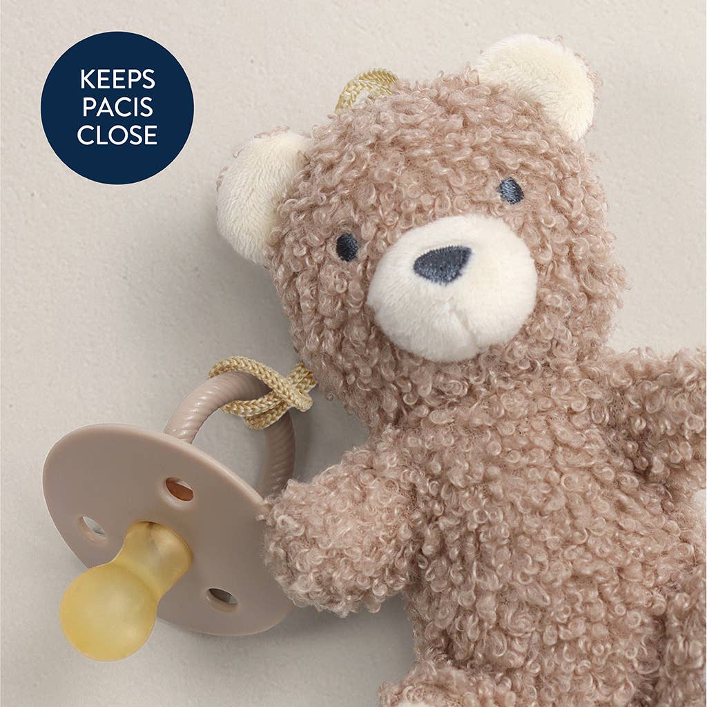 Itzy Ritzy - *NEW OPTIONS* Bitzy Pal Natural Rubber Pacifier & Plush
