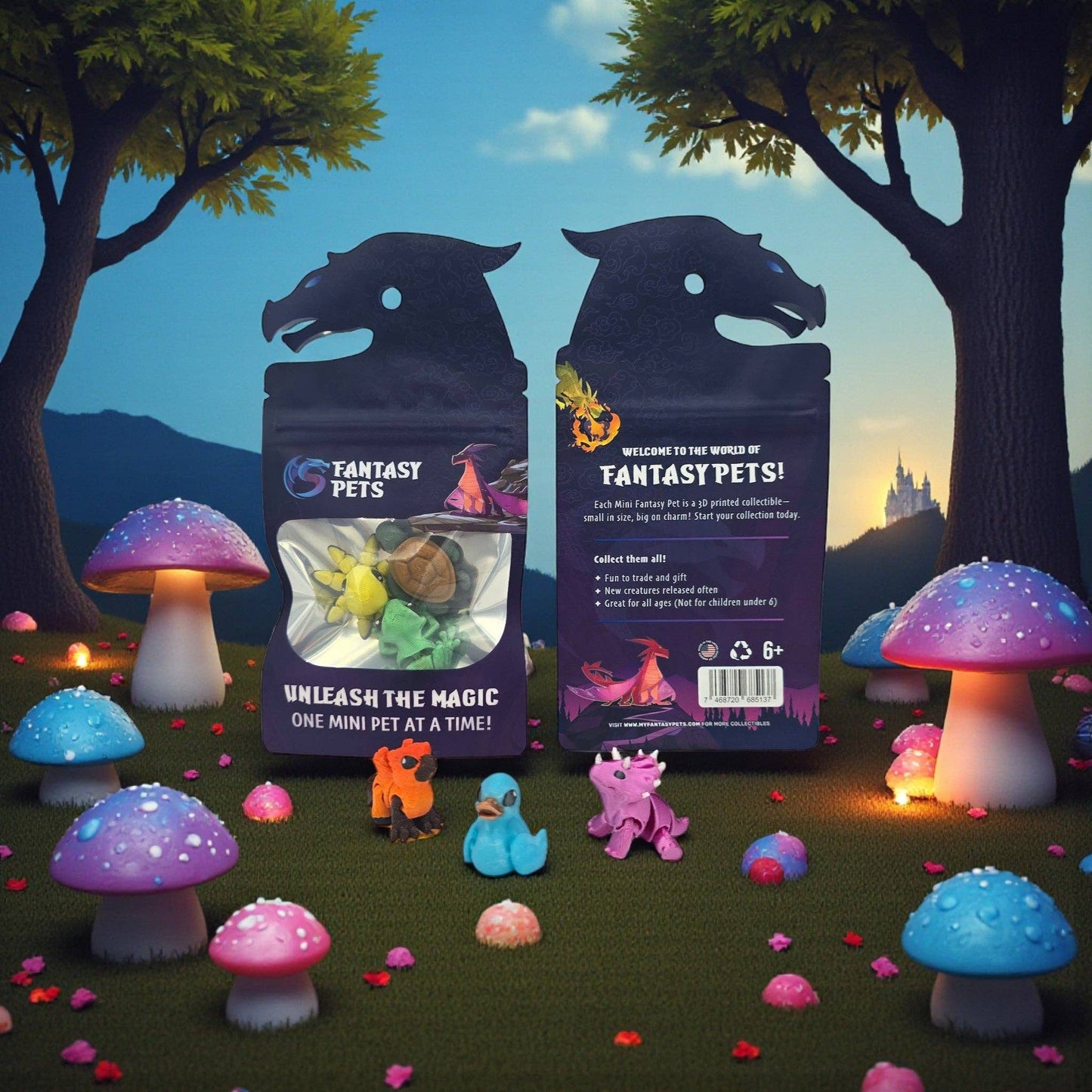 Fantasy Pets - Zoo & Safari Treasure Minis