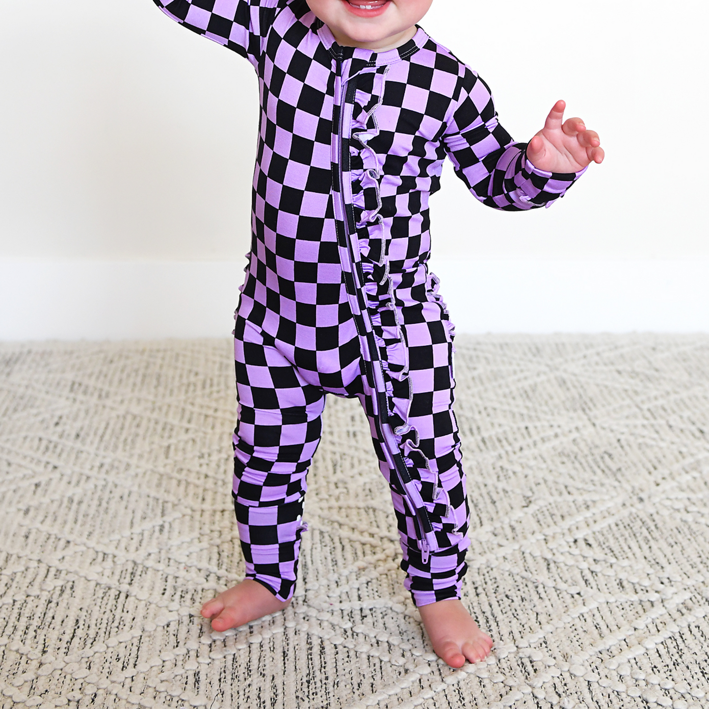 Hadley RUFFLE ZIP Bamboo Halloween