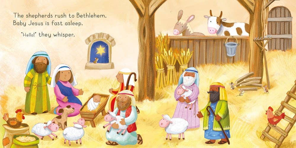 HarperCollins - Baby Jesus board book: Usborne