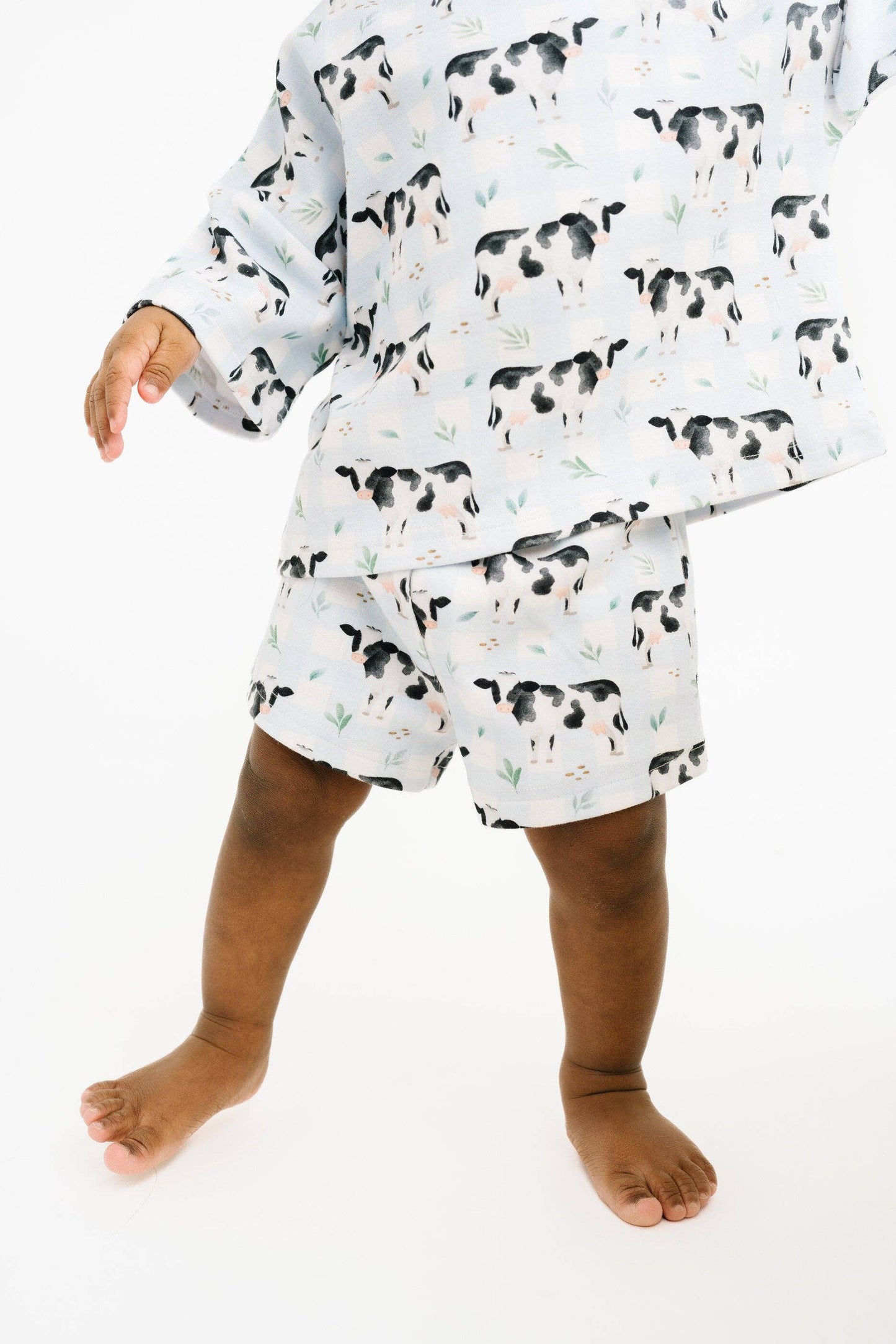 Dairy Cow Slouchy Set