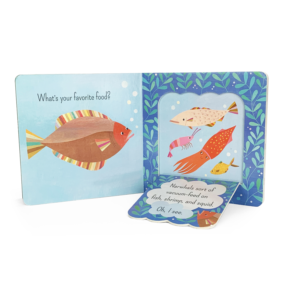 Cottage Door Press - What Is A Narwhal? Ocean Lift a Flap Board Book
