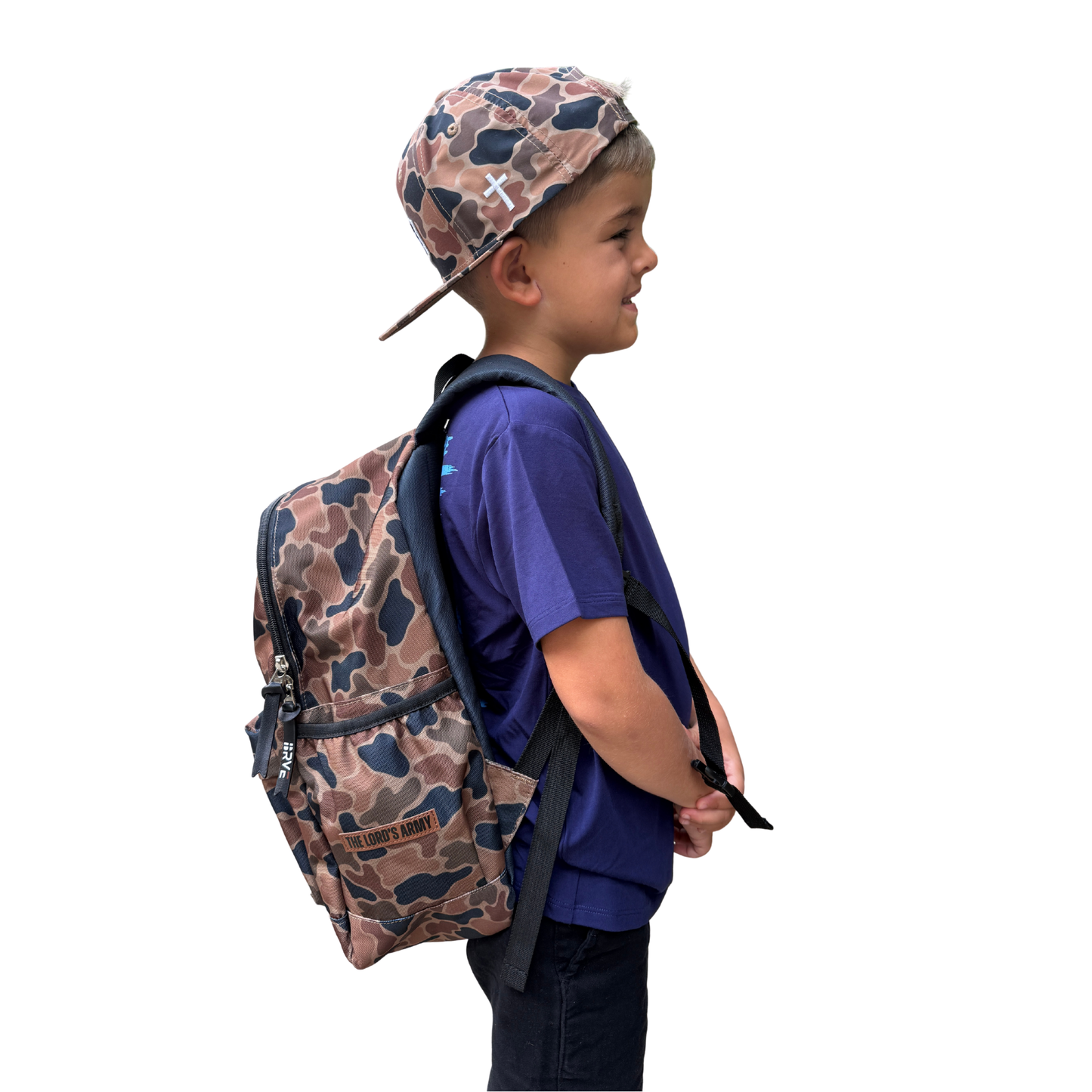 BRVE by Fletch - Brown Lord's Army Camo Backpack